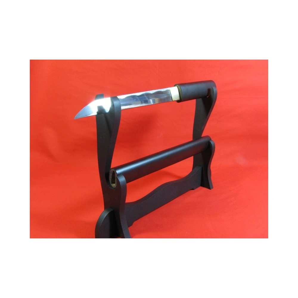 foto Kawashima Dekorativn� replika tanto shira saya Black Wood, ocel AISI 1045